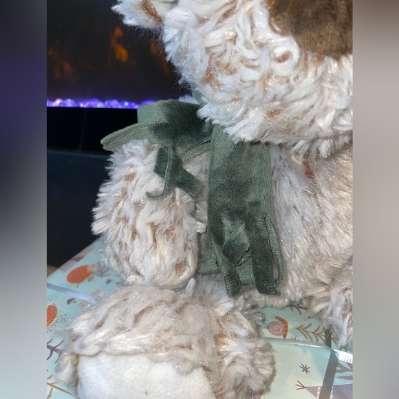 Fiesta Plush Sitting Dog 12 Inch Tan Stuffed Animal Jesus Loves Me Soft Kids Toy - Picture 4 of 11